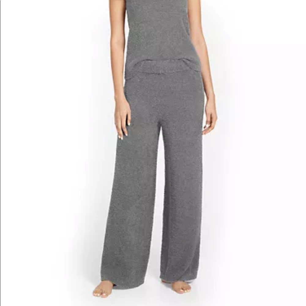 Cozy Fuzzy Grey Pants